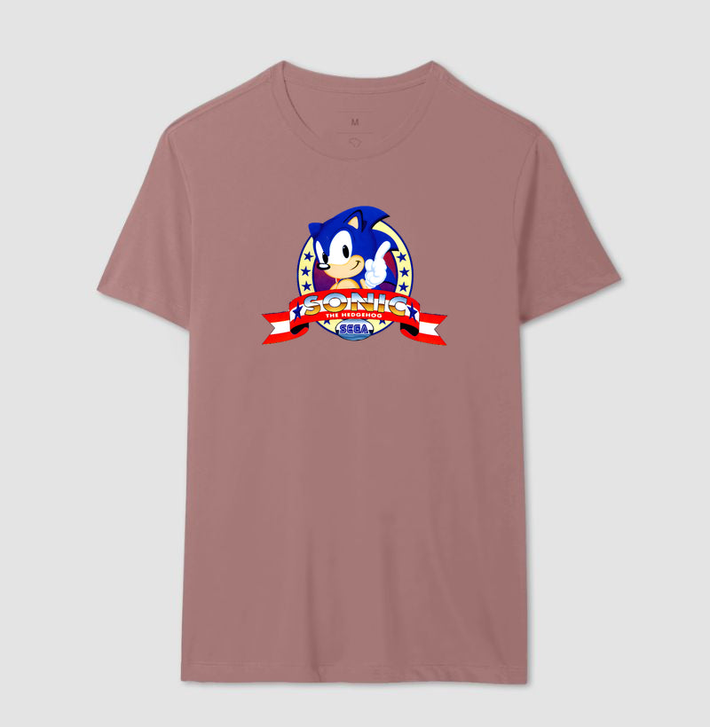 Blusa Sonic Classic SEGA – Estampa Exclusiva do Hedgehog Azul