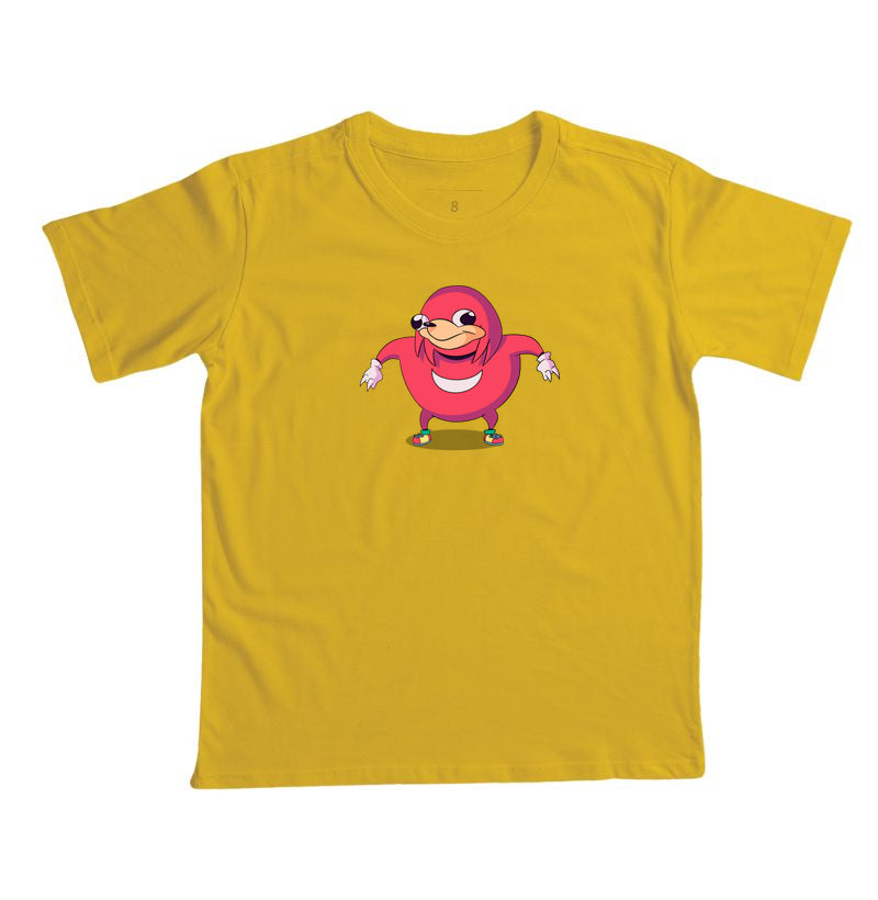 Blusa Uganda Knuckles - Meme Clássico da Internet