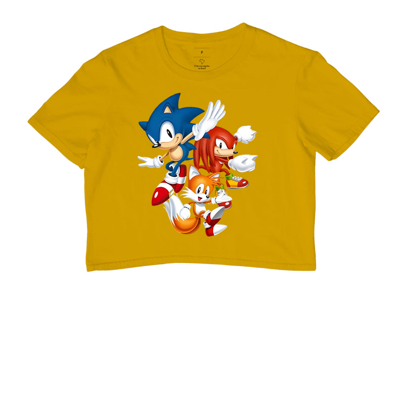 Blusa Sonic Clássico Trio