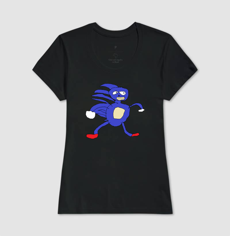 Blusa Unissex Sanic Meme Oficial