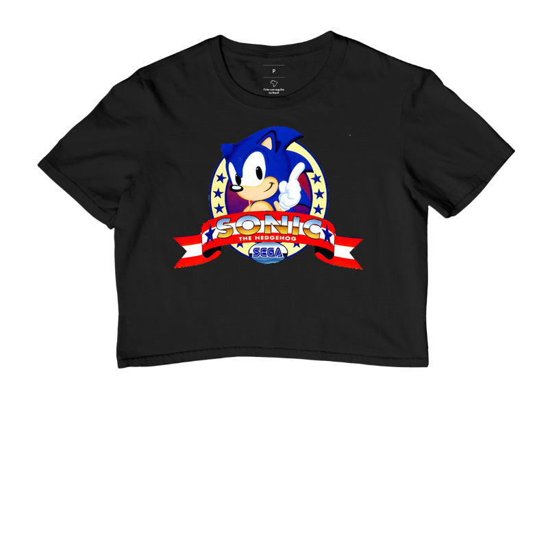 Blusa Sonic Classic SEGA – Estampa Exclusiva do Hedgehog Azul