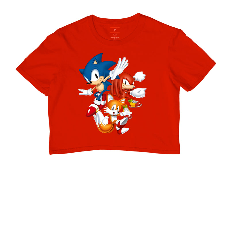 Blusa Sonic Clássico Trio