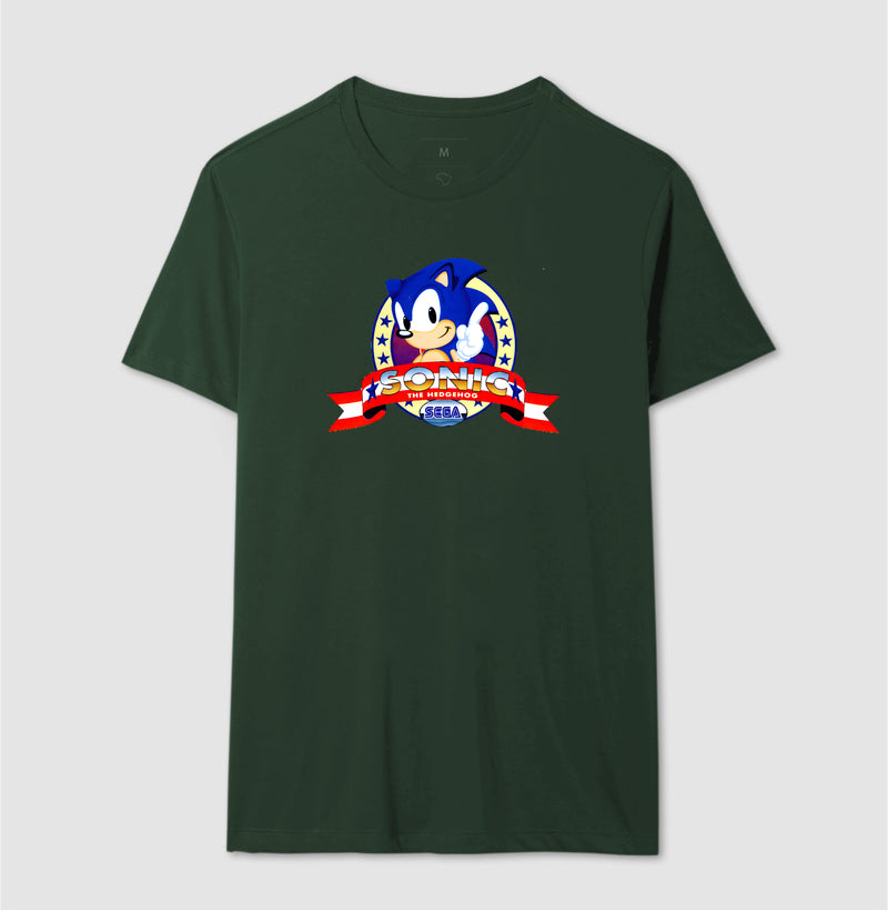Blusa Sonic Classic SEGA – Estampa Exclusiva do Hedgehog Azul