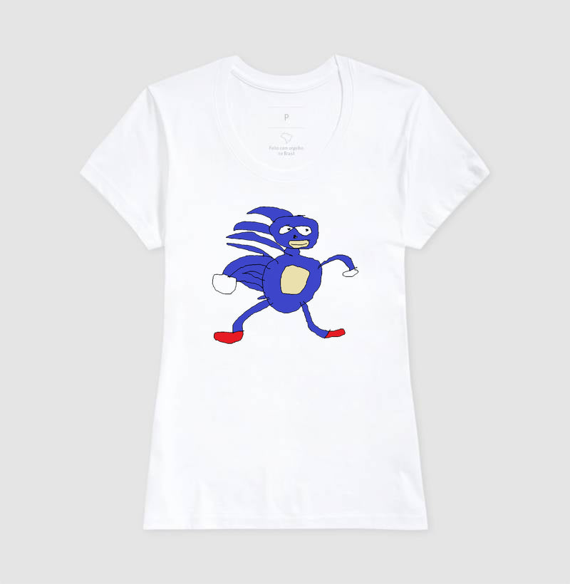 Blusa Unissex Sanic Meme Oficial