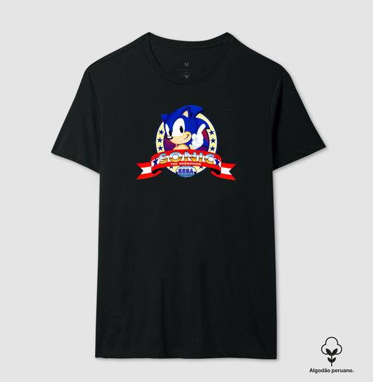 Blusa Sonic Classic SEGA – Estampa Exclusiva do Hedgehog Azul
