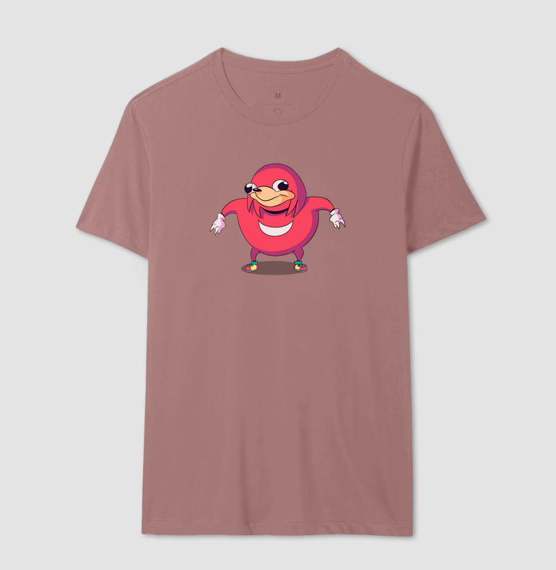 Blusa Uganda Knuckles - Meme Clássico da Internet