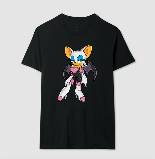 Camiseta Rouge Retro – Estampa Clássica de Sonic Adventure 2