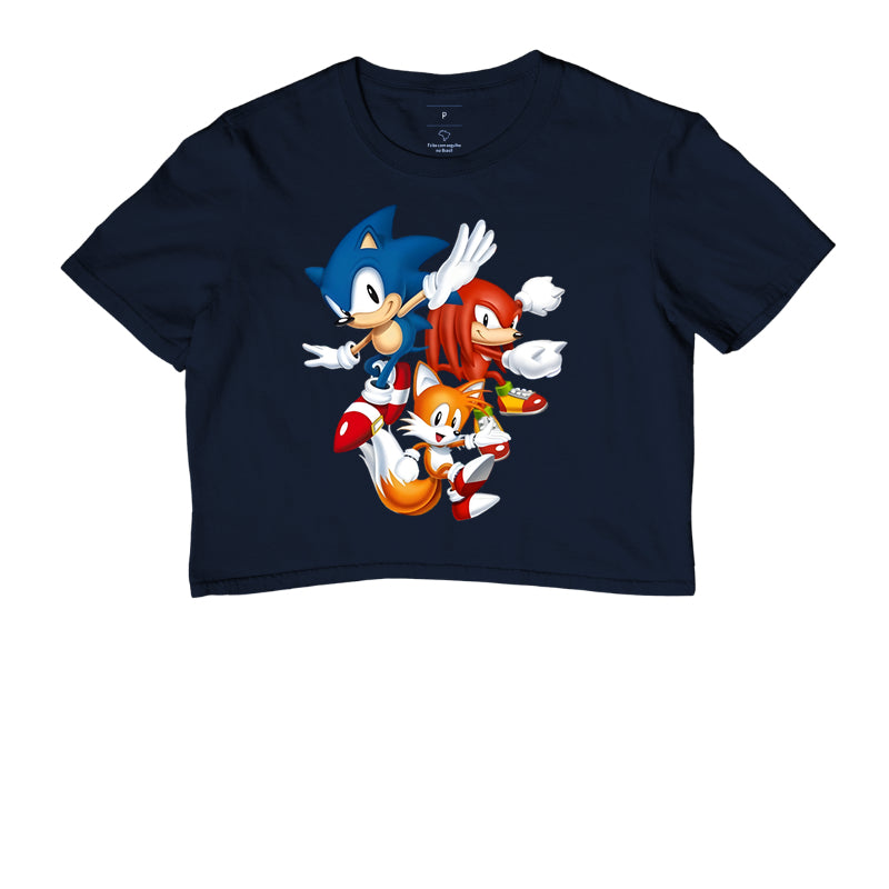 Blusa Sonic Clássico Trio