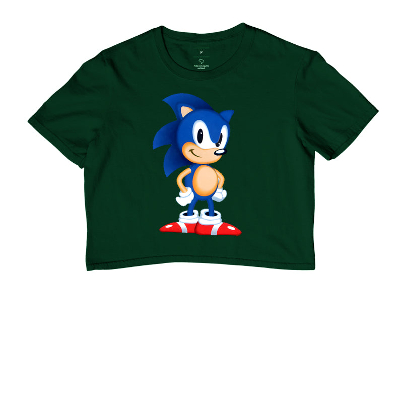 Camiseta Masculina/Feminina Sonic Clássico – Estampa Exclusiva