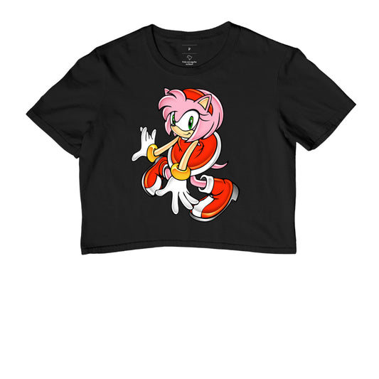 Camiseta Amy Rose Retro – Estampa Clássica da Garota do Sonic Adventure 1