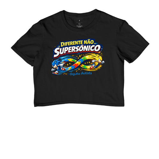 Camiseta Sonic Supersônica - Orgulho Autista