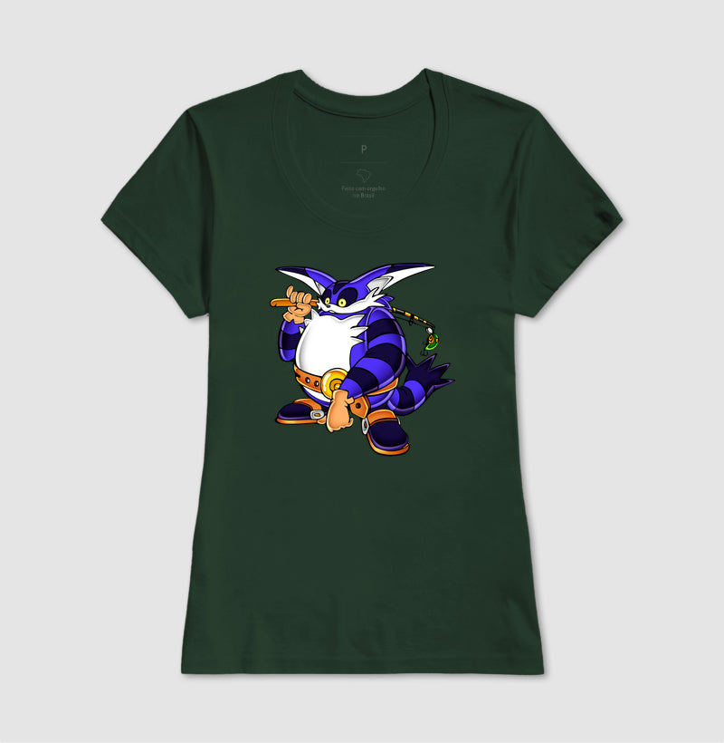 Camiseta Big the Cat Retro – Estampa Clássica do Gato de Sonic Adventure 1