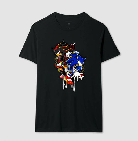 Camiseta Sonic & Shadow – Planeta Sonic