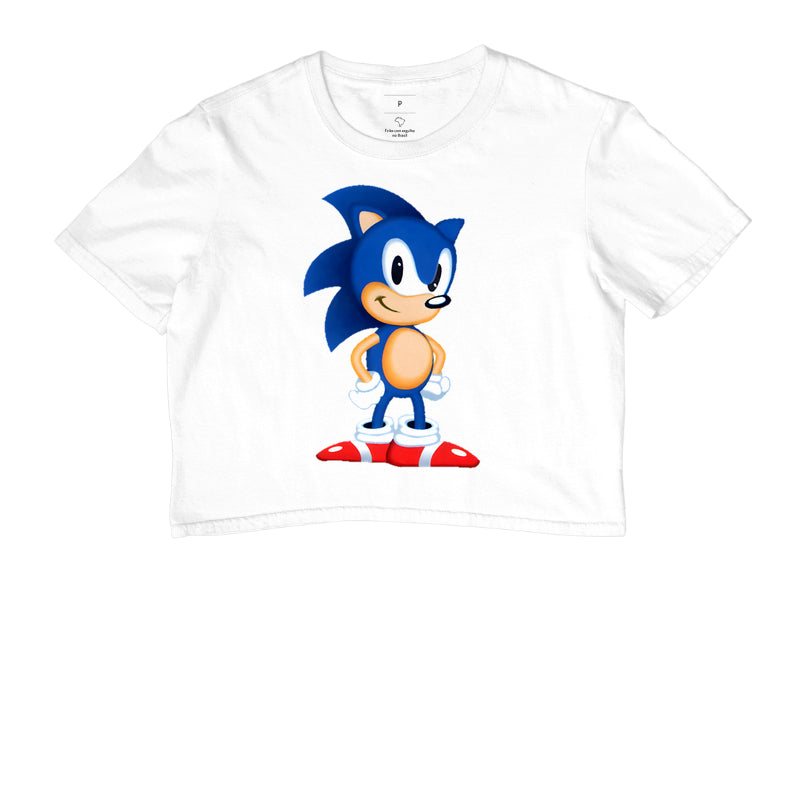Camiseta Masculina/Feminina Sonic Clássico – Estampa Exclusiva