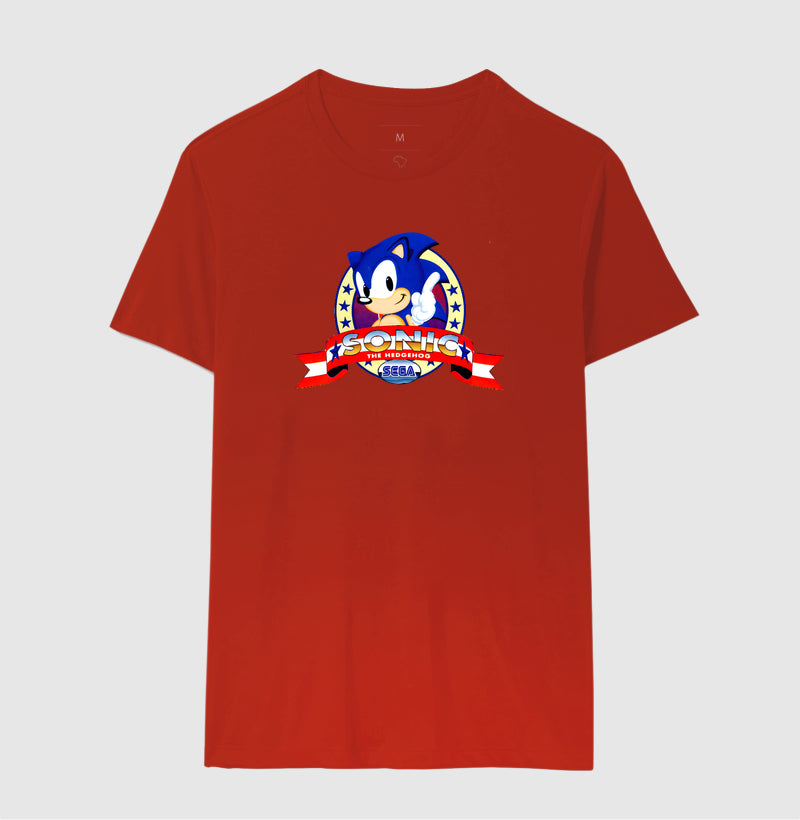 Blusa Sonic Classic SEGA – Estampa Exclusiva do Hedgehog Azul