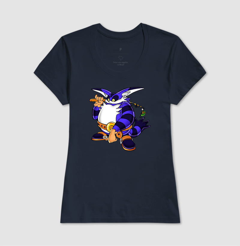 Camiseta Big the Cat Retro – Estampa Clássica do Gato de Sonic Adventure 1