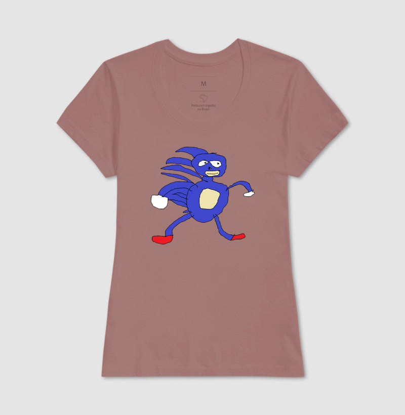 Blusa Unissex Sanic Meme Oficial