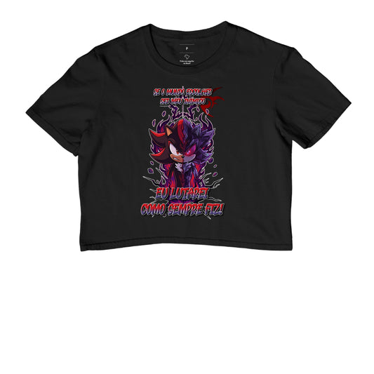 “Camiseta Shadow e Mephiles Dark Sonic – Estampa Épica Gamer e Anime”