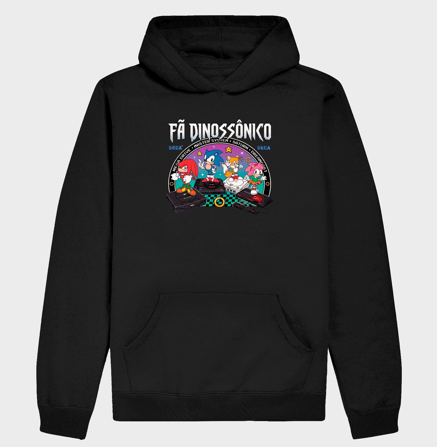 Camiseta Fã Dinossônico - Planeta Sonic Store