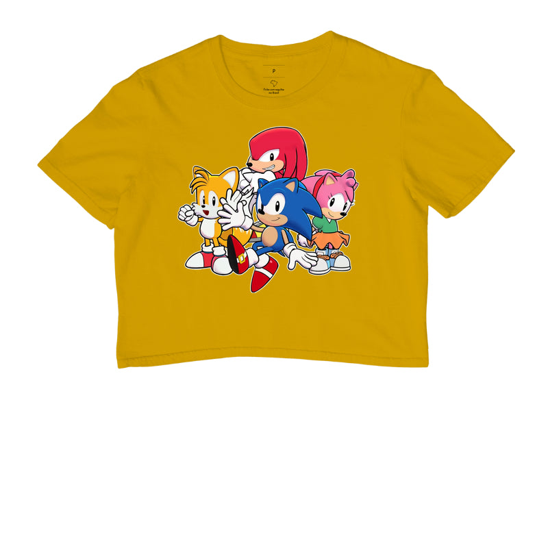 Blusa Sonic Fofinhos – Turma Clássica