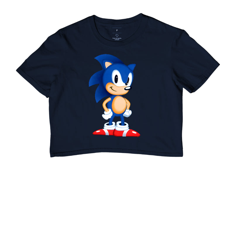 Camiseta Masculina/Feminina Sonic Clássico – Estampa Exclusiva