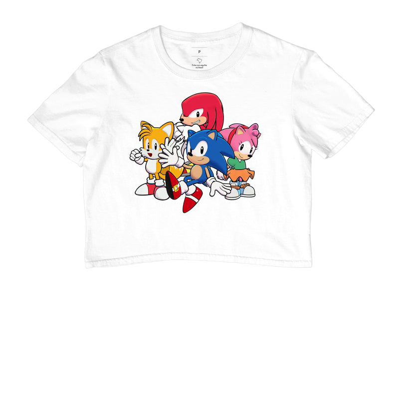 Blusa Sonic Fofinhos – Turma Clássica