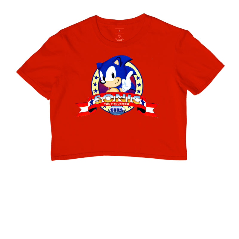 Blusa Sonic Classic SEGA – Estampa Exclusiva do Hedgehog Azul
