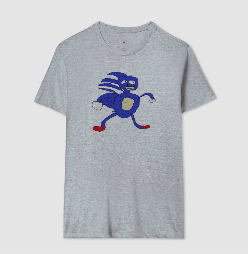 Blusa Unissex Sanic Meme Oficial