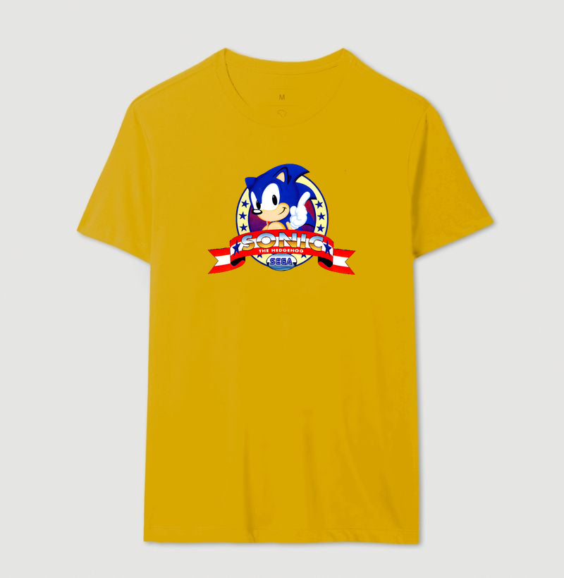 Blusa Sonic Classic SEGA – Estampa Exclusiva do Hedgehog Azul