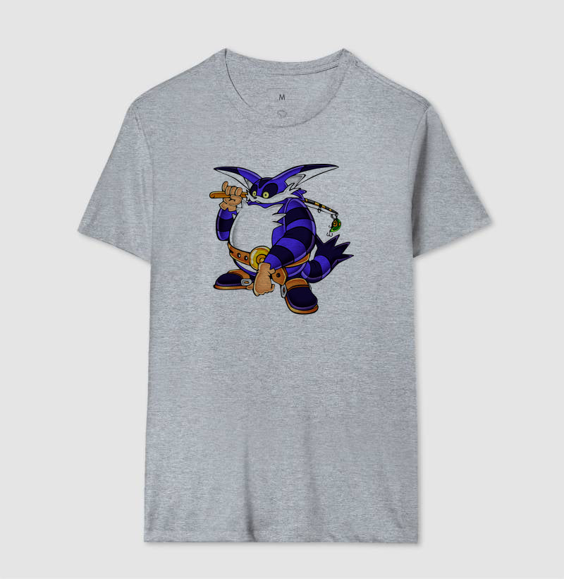 Camiseta Big the Cat Retro – Estampa Clássica do Gato de Sonic Adventure 1