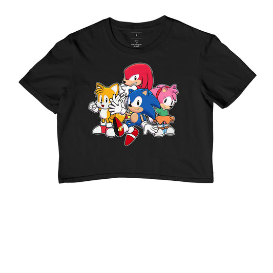 Blusa Sonic Fofinhos – Turma Clássica