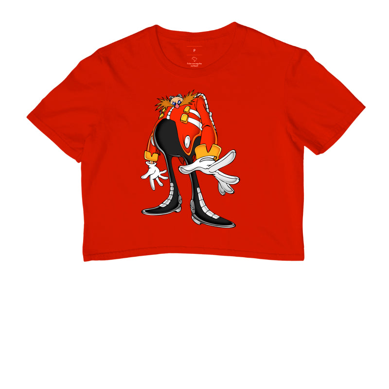 Camiseta Dr. Eggman Retro – Estampa Clássica do Vilão de Sonic Adventure 1
