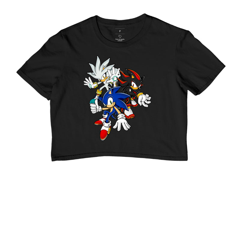 Sonic, Shadow & Silver – Trio Icônico do Universo Sonic – Arte Gamer