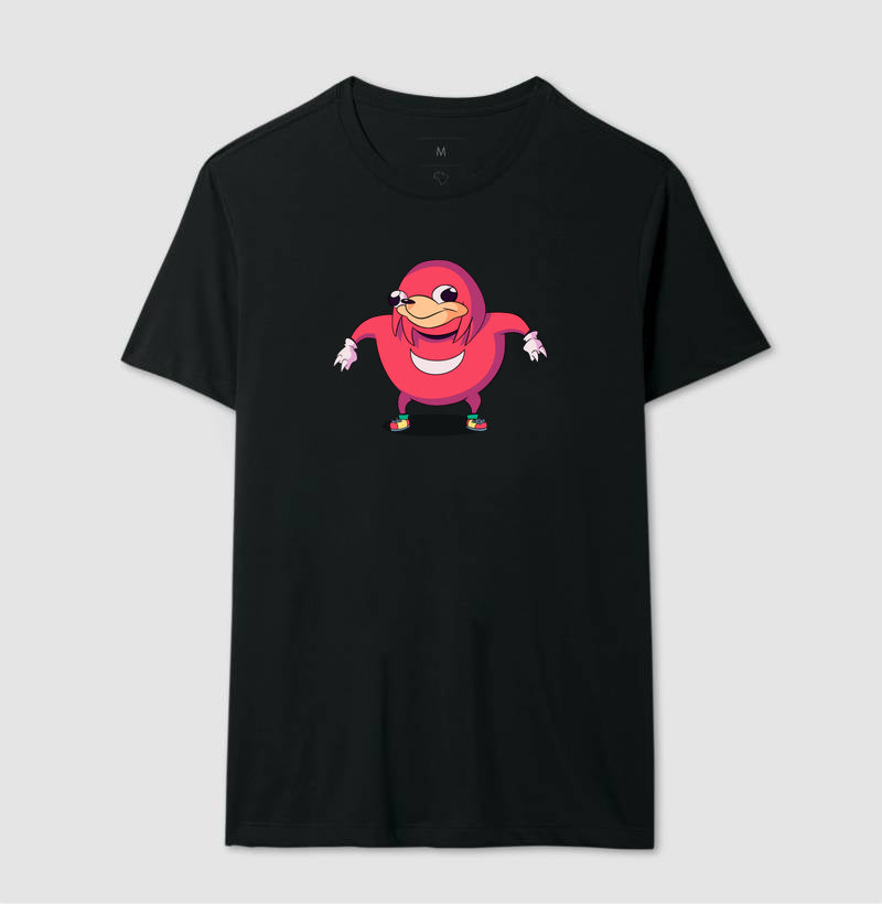 Blusa Uganda Knuckles - Meme Clássico da Internet