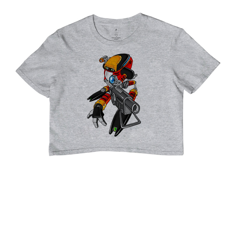 Camiseta E-102 Gamma Retro – Estampa Clássica do Robô de Sonic Adventure 1