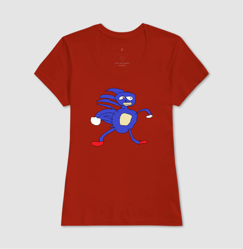 Blusa Unissex Sanic Meme Oficial
