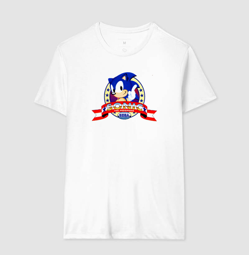 Blusa Sonic Classic SEGA – Estampa Exclusiva do Hedgehog Azul