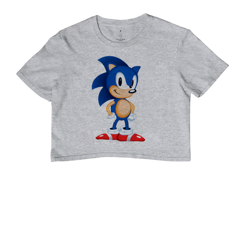 Camiseta Masculina/Feminina Sonic Clássico – Estampa Exclusiva