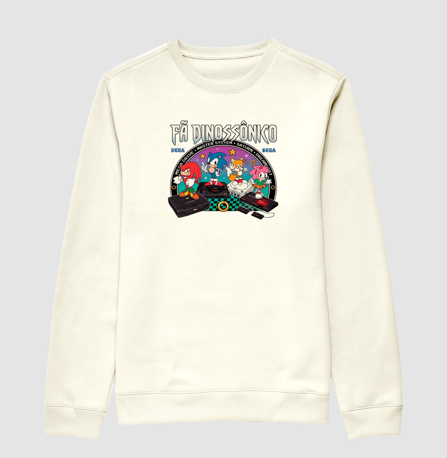 Camiseta Fã Dinossônico - Planeta Sonic Store