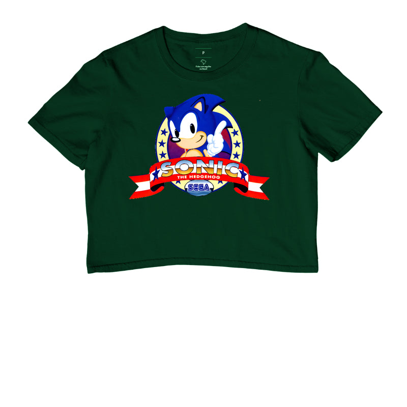 Blusa Sonic Classic SEGA – Estampa Exclusiva do Hedgehog Azul